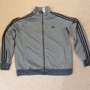Adidas full zip track jacket